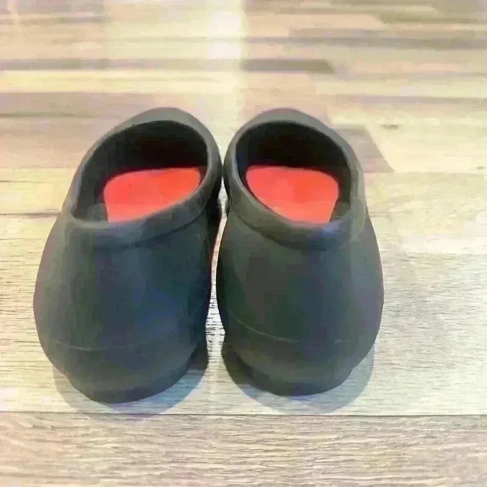 GUC Crocs Lina Black kids Ballet Style Flat Shoes Size 4